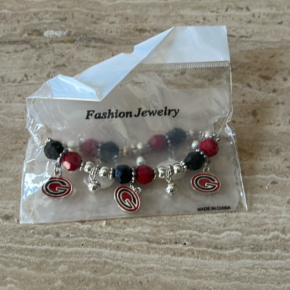 Georgia Bulldogs bracelet New in Package